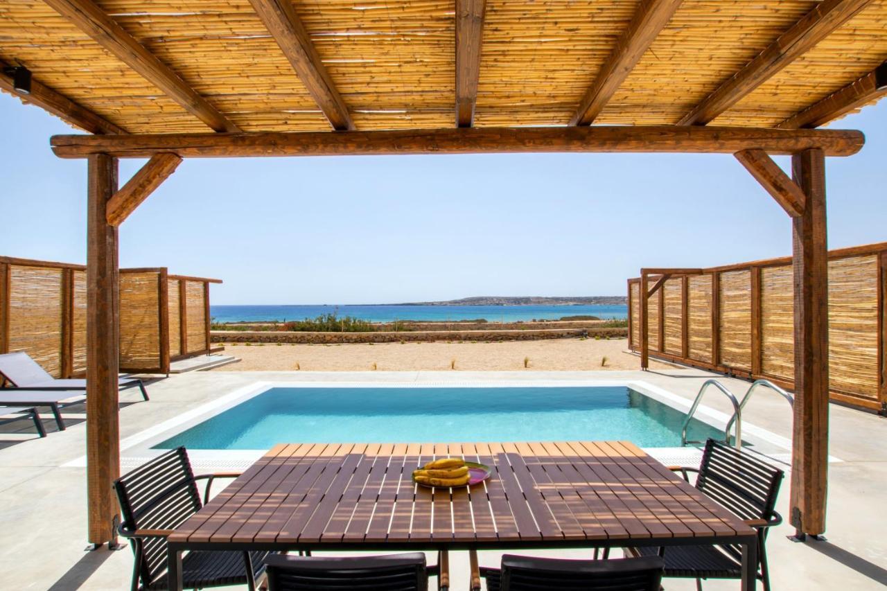 Cato Agro 3, Seafront Villa With Private Pool Afiartis ภายนอก รูปภาพ