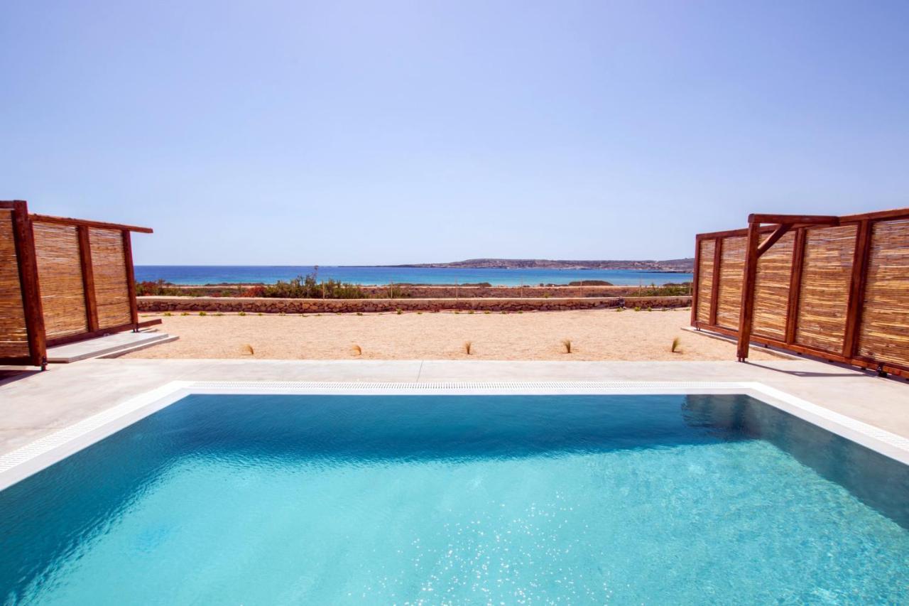Cato Agro 3, Seafront Villa With Private Pool Afiartis ภายนอก รูปภาพ